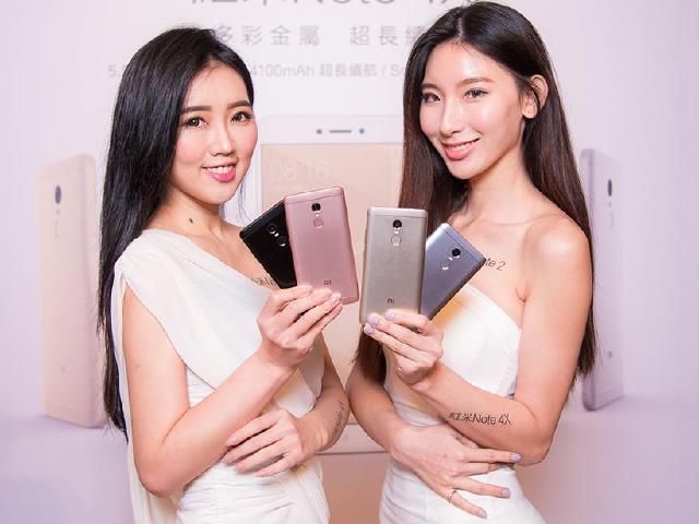 小米Note2與紅米Note 4X台灣3月上市