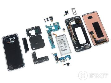 三星S8完整拆機 iFixit評價維修稍難