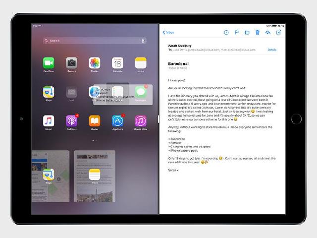 iOS 11概念影片 內容切換與即時拖曳功能