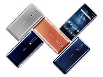 蔡司鏡頭回歸!NOKIA 8發表 13MP前後鏡頭可同時錄影