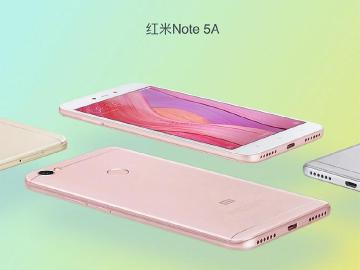 紅米Note 5A外觀亮相 8/21線上發表
