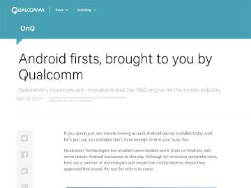 高通暗諷iPhone 列舉Android手機領先技術