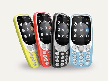 3G版NOKIA 3310終於發表 台灣傳最快11月上市