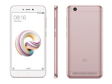 低價紅米5A發表 5吋螢幕、高通S425