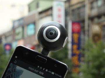 小眼睛 大世界 ASUS 360° 全景相機開箱實測