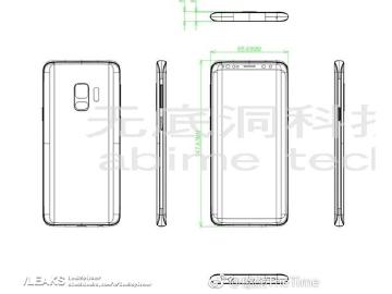 三星S9設計圖流出 心跳感測操作介面曝光