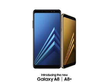 前置雙攝、無邊際螢幕！三星A8與A8+ 2018防水機發表 1月上市