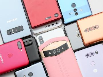 12款2017品牌高階手機 後鏡頭日間拍照比較