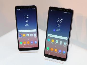[動手玩]劉以豪、陳意涵代言 2018新版三星A8前置雙攝手機