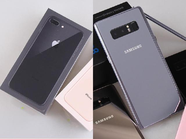 台灣1月手機買氣冷 i8+單機最熱銷 Note8安卓旗艦賣最好