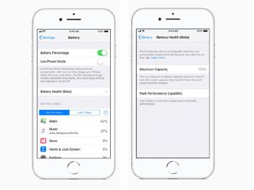 iOS 11.3釋出!新增電池健康狀態與關閉電源管理功能