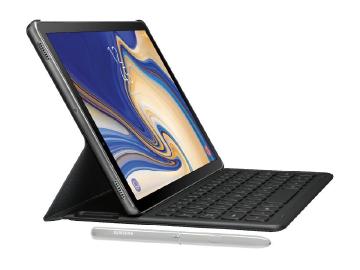三星Tab S4平板、S Pen與鍵盤保護殼渲染圖亮相