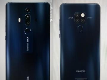 華為Mate 20系列背部設計疑洩 傳支援20W無線快充