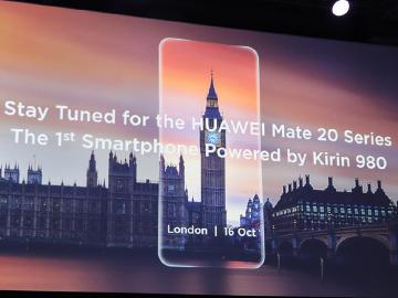 HUAWEI Mate 20旗艦手機 10月16日倫敦發表