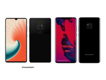 不是水滴設計？華為Mate 20 Pro傳配6.25吋瀏海螢幕