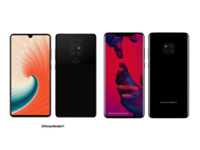 不是水滴設計？華為Mate 20 Pro傳配6.25吋瀏海螢幕