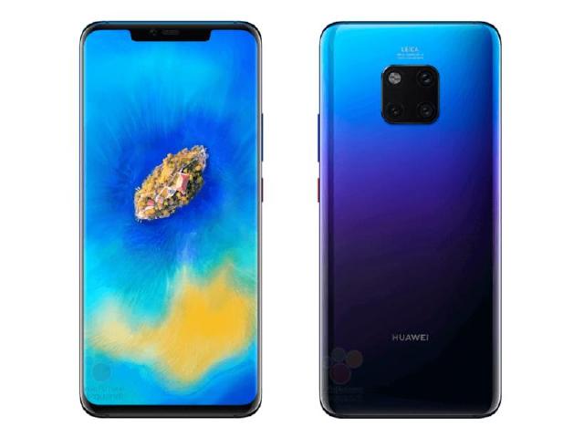 華為Mate 20 Pro三色疑洩 多項規格特色亮相