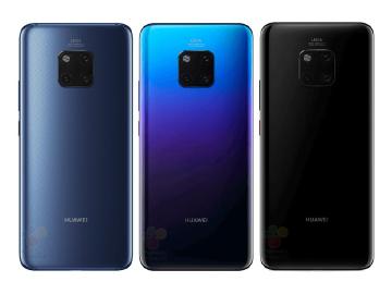 華為Mate 20規格特色再洩 30分鐘可充電70%