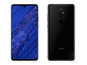 華為Mate 20渲染圖疑洩 特色功能與售價也曝光
