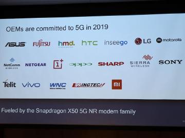 5G手機戰提前開打!高通總裁:2018年底前至少兩款問世