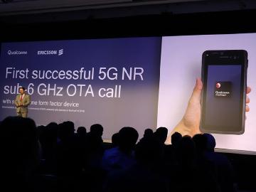 繼毫米波之後 高通與愛立信完成5G NR sub-6GHz通話