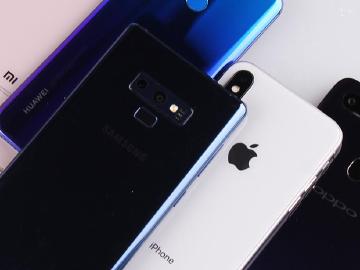 全球智慧手機出貨連4季衰退 Q3華為與小米同比高成長