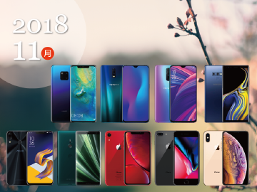 2018年11月熱門手機4G方案比較速報