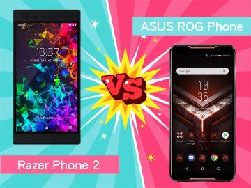 電競手機規格誰好？ROG Phone比Razer Phone 2更具競爭力