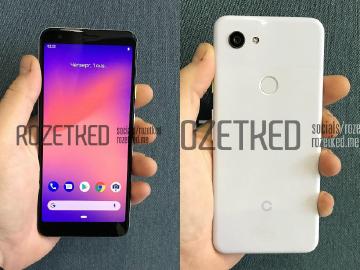 Google中階手機 Pixel 3 Lite實機照疑洩