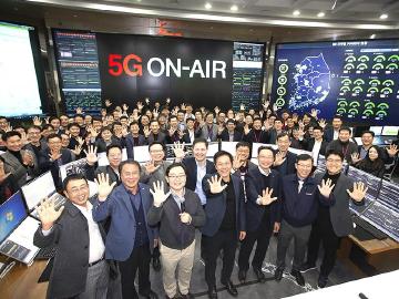 韓國邁入5G時代 SK、KT與LG U+啟動商用網路