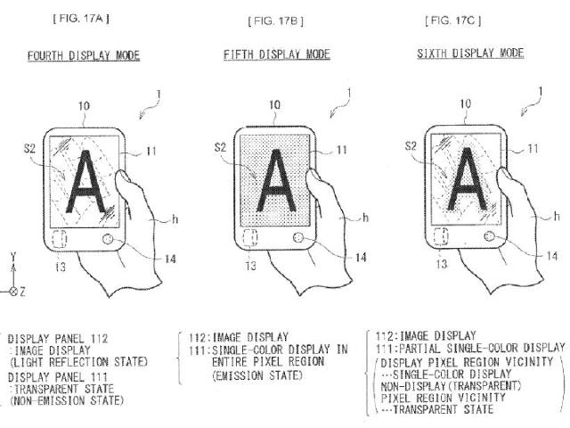 Sony手機新專利 前後螢幕透明、可折疊設計
