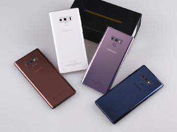 初雪白新顏色來報到 SAMSUNG Note 9台灣上市全色系開箱