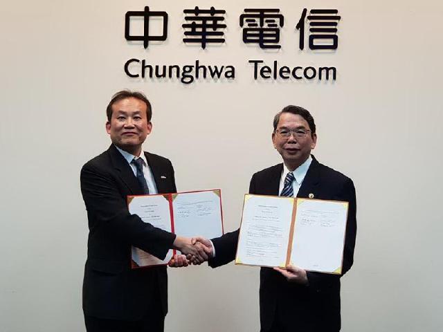 中華電信5G領航隊與韓國5G論壇簽署MOU