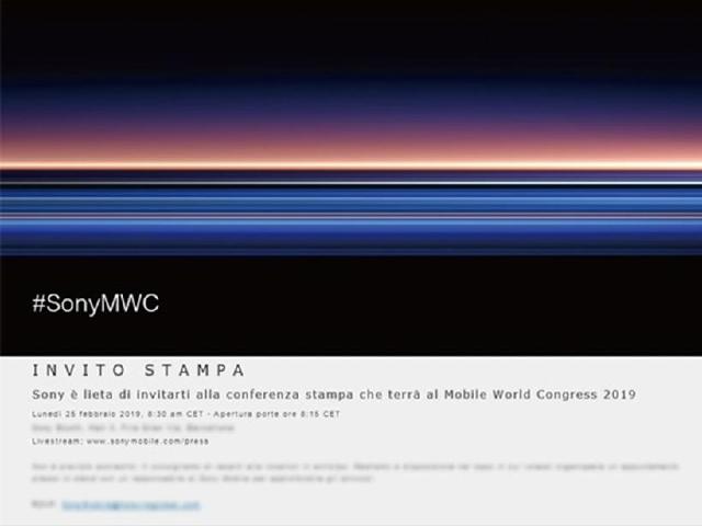 Sony手機2/25發表新品 XZ4可能推出[MWC 2019]