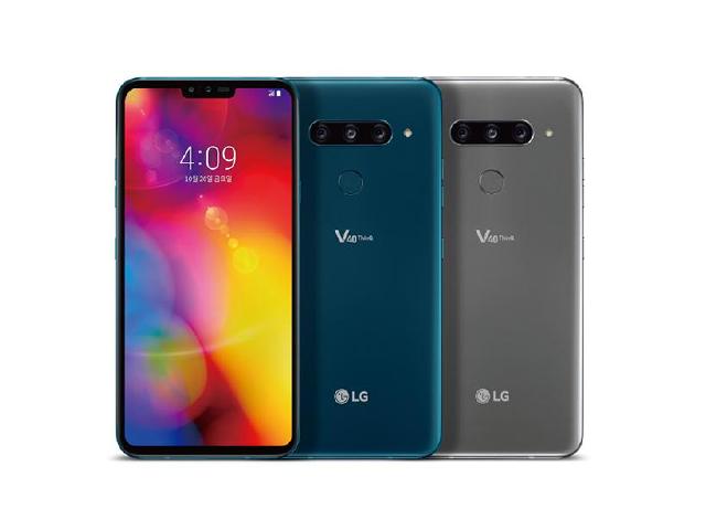 五鏡頭手機LG V40 ThinQ價格亮相 台灣悄悄開賣