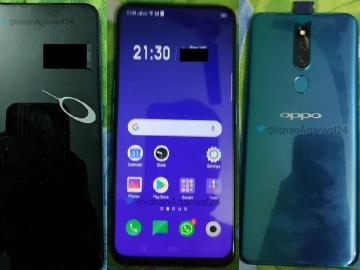 隱藏式前鏡頭設計 OPPO R19與F11 Pro外型疑似曝光