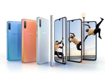 三星Galaxy A70發表 6.7吋Infinity-U螢幕