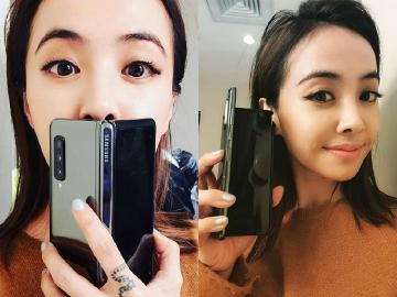 蔡依林搶先入手 IG曬三星Fold折疊手機開箱照
