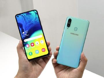 O極限全螢幕、三鏡頭規格主相機 SAMSUNG A60開箱