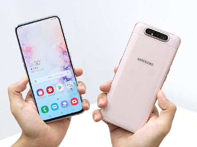 三星翻轉鏡頭手機 SAMSUNG A80中華電信即日開賣