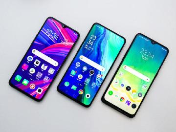 同門S710手機比較 OPPO R17 Pro、Reno與realme 3 Pro