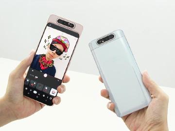 真全螢幕與升降翻轉鏡頭 SAMSUNG A80開箱評測