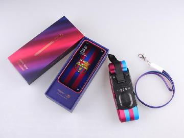 紅藍撞色漸層設計 OPPO Reno 10x巴薩限量版手機開箱