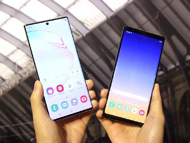 三星大螢幕旗艦機 Note 9與Note 10前後代規格比較