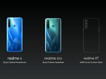 低價手機也有四鏡頭規格 realme 5系列發表