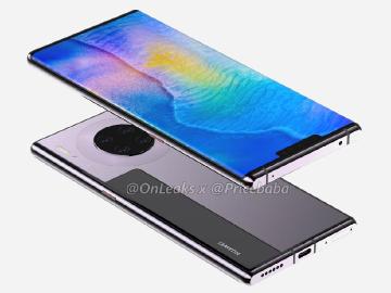 華為Mate 30 Pro機身圖曝光？音量鍵傳改為虛擬設計
