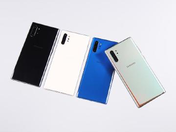 稜鏡折射設計 SAMSUNG Note 10+台灣四款顏色開箱