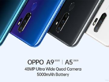 四鏡頭、大電量 OPPO A9與A5 2020台灣10月上市