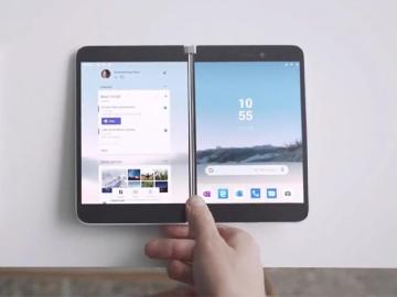 微軟發表雙螢幕設計Surface Duo重返手機市場
