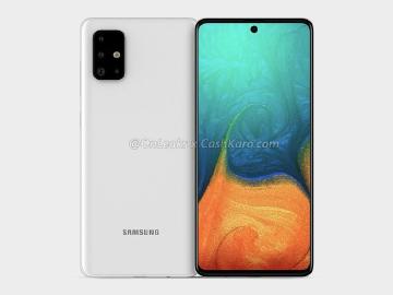 三星A71與A51?新機外型設計與規格細節陸續曝光